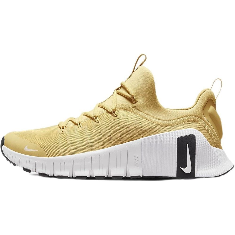 Nike Free Metcon 6 TB Gold White Gym Training Shoes HM3754-701 Men's Size 10 - Picture 5 of 7